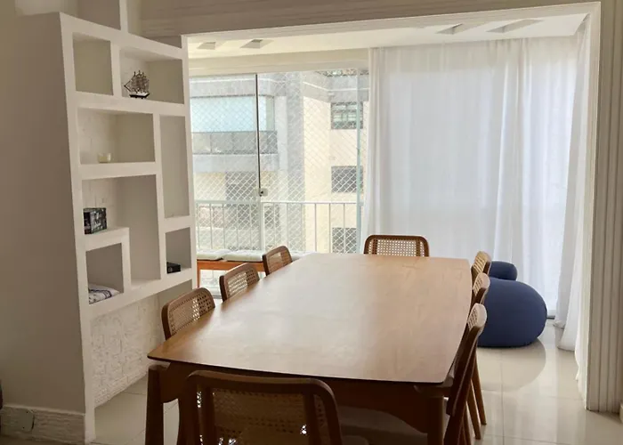 Cobertura Incrivel, Silenciosa E Familiar Com Sala Ampla, Cozinha Americana, 3 Quartos, Area Gourmet, Terraco Aberto Com Churrasqueira E Jacuzzi Na Praia Da Barra Da Tijuca - Rio De Janeiro - Apto Inteiro So Pra Voce